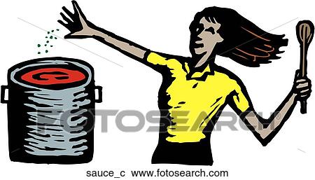 Clipart - Sauce. Fotosearch