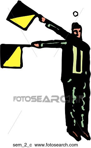 Semaphore 2 View Large Clip Art Graphic Clipart - Semaphore 2. Fotosearch