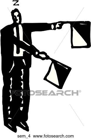 Clipart - Semaphore 4. Fotosearch