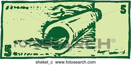 Clipart - Shekel. Fotosearch