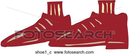 Clipart - Shoes 1. Fotosearch