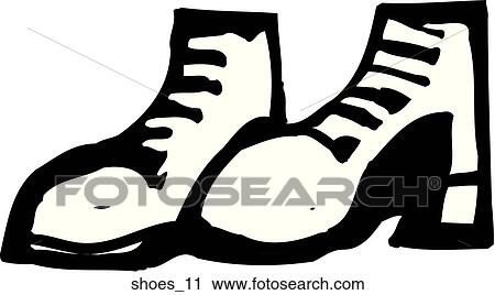Clipart - Shoes 11. Fotosearch