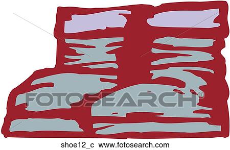 Clipart - Shoes 12. Fotosearch