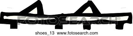 Clipart - Shoes 13. Fotosearch