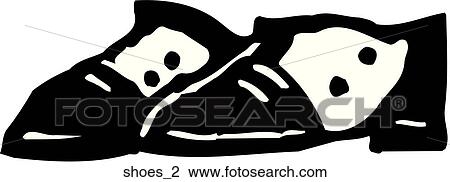 Shoes 2 View Large Clip Art Graphic Clipart - Shoes 2. Fotosearch