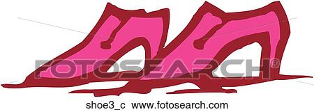 Clipart - Shoes 3. Fotosearch