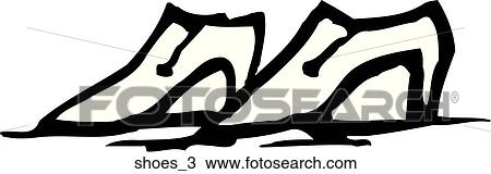 Clipart - Shoes 3. Fotosearch