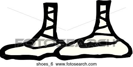 Shoes 6 View Large Clip Art Graphic Clip Art - Shoes 6. Fotosearch