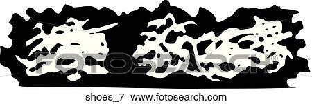 Shoes 7 View Large Clip Art Graphic Clip Art - Shoes 7. Fotosearch