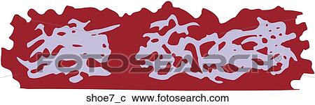 Shoes 7 View Large Clip Art Graphic Clipart - Shoes 7. Fotosearch