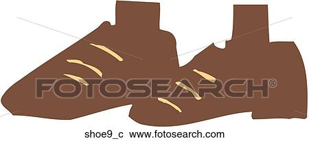 Clipart - Shoes 9. Fotosearch