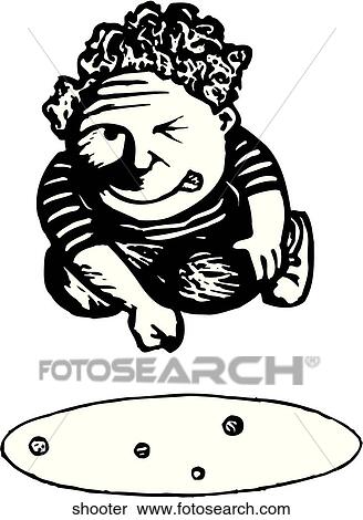 Shooter View Large Clip Art Graphic Clipart - Shooter. Fotosearch