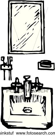 Sink Stuff View Large Clip Art Graphic Clipart - Sink Stuff. Fotosearch