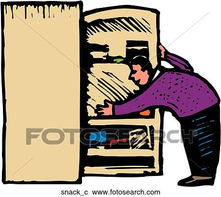Clipart - Snack. Fotosearch