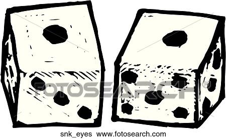 Snake Eyes View Large Clip Art Graphic Clip Art - Snake Eyes. Fotosearch