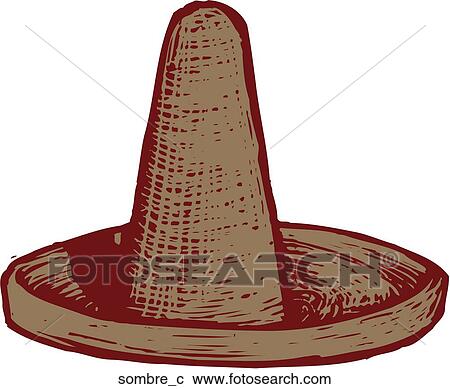 Clipart - Sombrero. Fotosearch