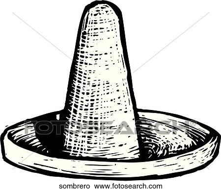 Clipart - Sombrero. Fotosearch