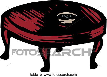 Clipart - Table. Fotosearch