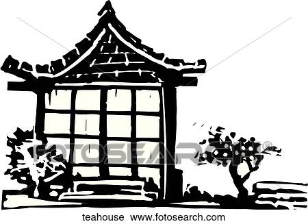 Clipart - Teahouse. Fotosearch