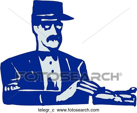 Telegraph View Large Clip Art Graphic Clipart - Telegraph. Fotosearch