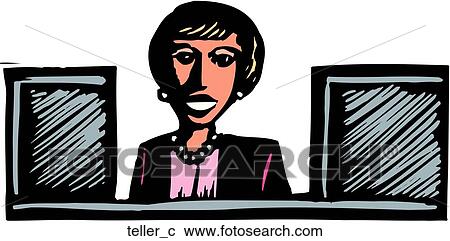Clipart - Teller. Fotosearch