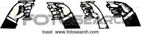 Toast View Large Clip Art Graphic Clip Art - Toast. Fotosearch