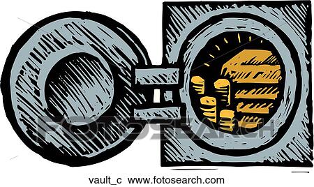Clipart - Vault. Fotosearch