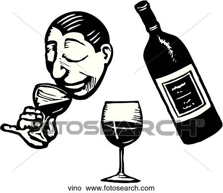 Clipart - Vino. Fotosearch