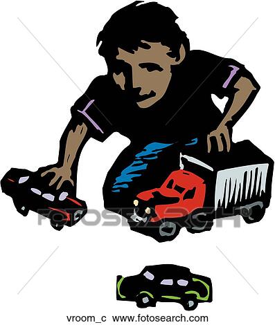 Clipart - Vroom. Fotosearch