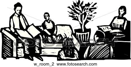 Clipart - Waiting Room 2. Fotosearch