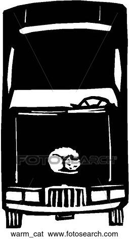 Warm Kitty View Large Clip Art Graphic Clip Art - Warm Kitty. Fotosearch