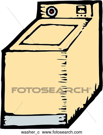 Clipart - Washer. Fotosearch
