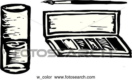 Water Color View Large Clip Art Graphic Clipart - Water Color. Fotosearch