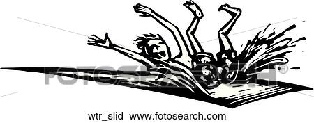 Clipart - Water Slide. Fotosearch