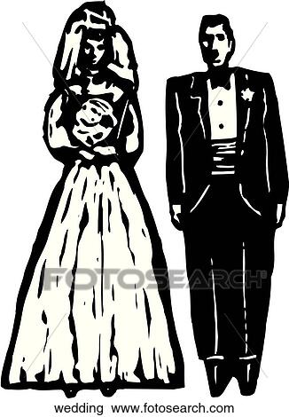 Clipart - Wedding. Fotosearch