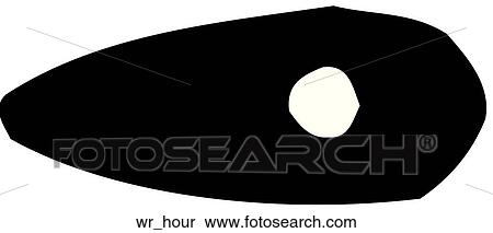 Clipart - Will Return Hour Hand. Fotosearch