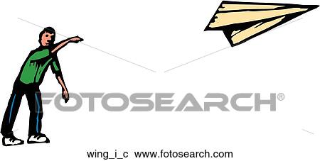 Clipart - Wing It. Fotosearch