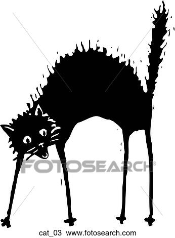 Cat 03 View Large Clip Art Graphic Clipart - Cat 03. Fotosearch