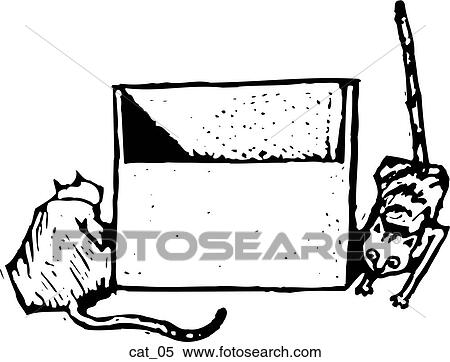 Clipart - Cat 05. Fotosearch