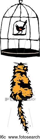 Cat 06 View Large Clip Art Graphic Clipart - Cat 06. Fotosearch