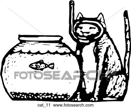 Cat 11 View Large Clip Art Graphic Clipart - Cat 11. Fotosearch