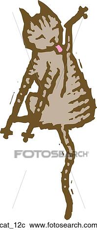 Clipart - Cat 12. Fotosearch