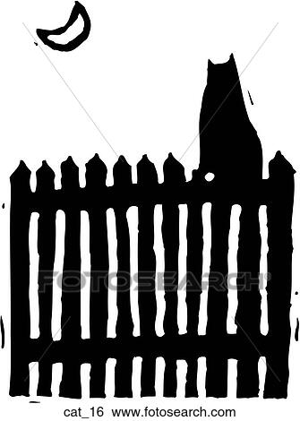 Cat 16 View Large Clip Art Graphic Clip Art - Cat 16. Fotosearch