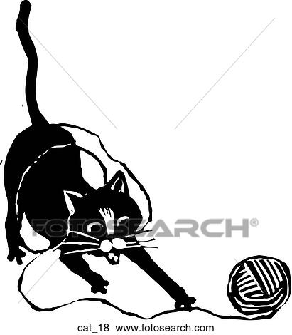 Cat 18 View Large Clip Art Graphic Clip Art - Cat 18. Fotosearch