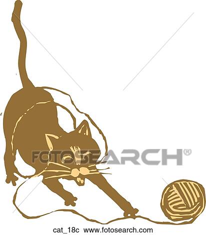 Cat 18 View Large Clip Art Graphic Clipart - Cat 18. Fotosearch