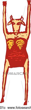 Clipart - Cow 01. Fotosearch