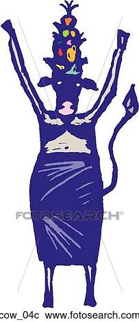Cow 04 View Large Clip Art Graphic Clipart - Cow 04. Fotosearch