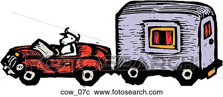Clipart - Cow 07. Fotosearch