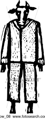 Cow 08 View Large Clip Art Graphic Clip Art - Cow 08. Fotosearch
