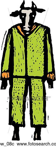 Cow 08 View Large Clip Art Graphic Clipart - Cow 08. Fotosearch